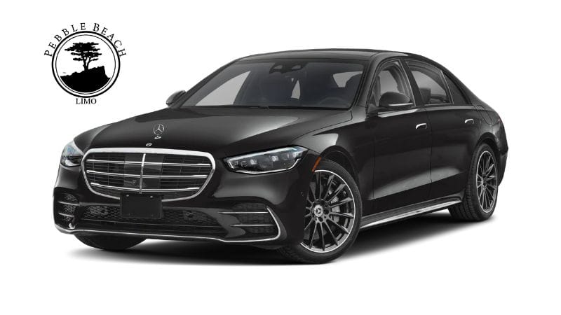 Luxury sedan for Monterey Car Week Transportation by Pebble Beach Limo