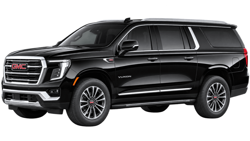 GMC Yukon XL luxury SUV in the Pebble Beach Limo fleet