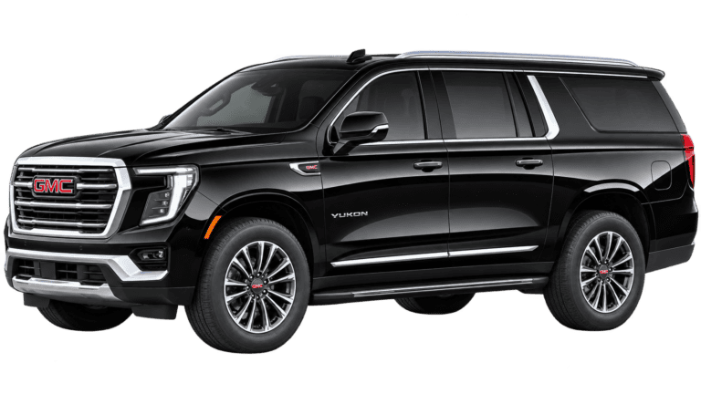 GMC Yukon XL luxury SUV in the Pebble Beach Limo fleet